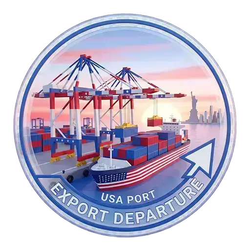 Ports de départ aux États-Unis pour un véhicule importé